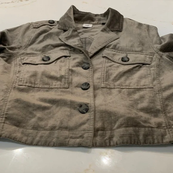CAbi Utility Jacket in Olive - Picture 1 of 6